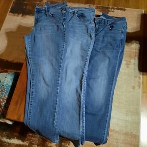 Bundle of 3 Womens size 8 short jeans